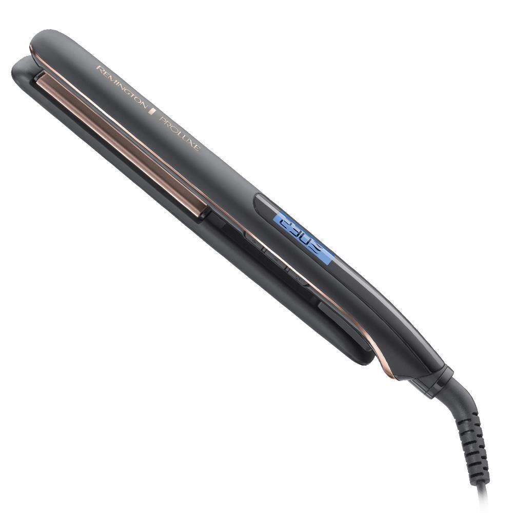 Remington S9100B PROLuxe Midnight Edition Piastra per capelli Ceramica 9 livelli 150-230 °C riscaldamento 10s colore Nero Rose Gold
