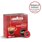 Lavazza capsule a modo mio passionale 10 confezioni da 16 capsule ciascuna