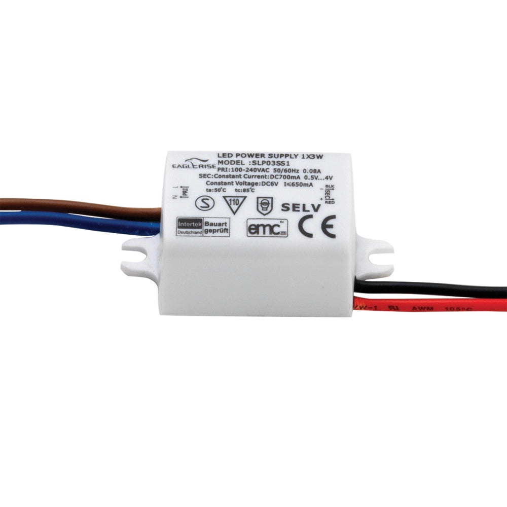 Trade Shop - Alimentatore Trasformatore Driver Per Faretto Da Incasso 3 7 9 12 15 18w 25watt -