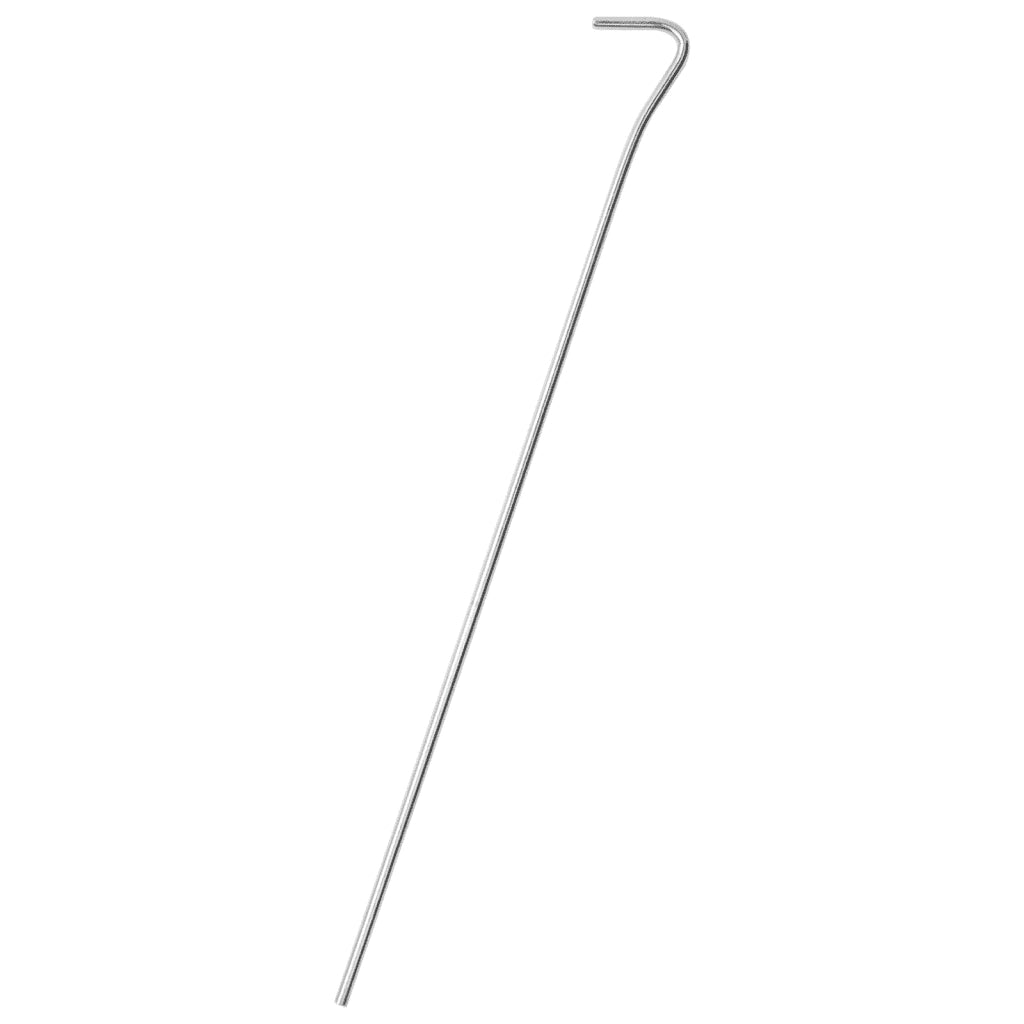 Picchetti per Tenda 25 pz 30 cm ?4 mm in Acciaio Zincato CFW8526008