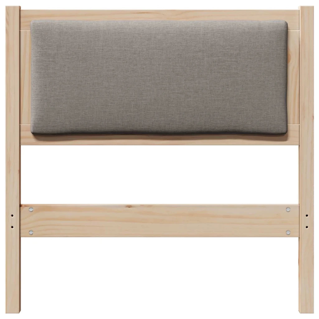 Testiera Altro Marrone 80 cm Legno di pino massello 878982