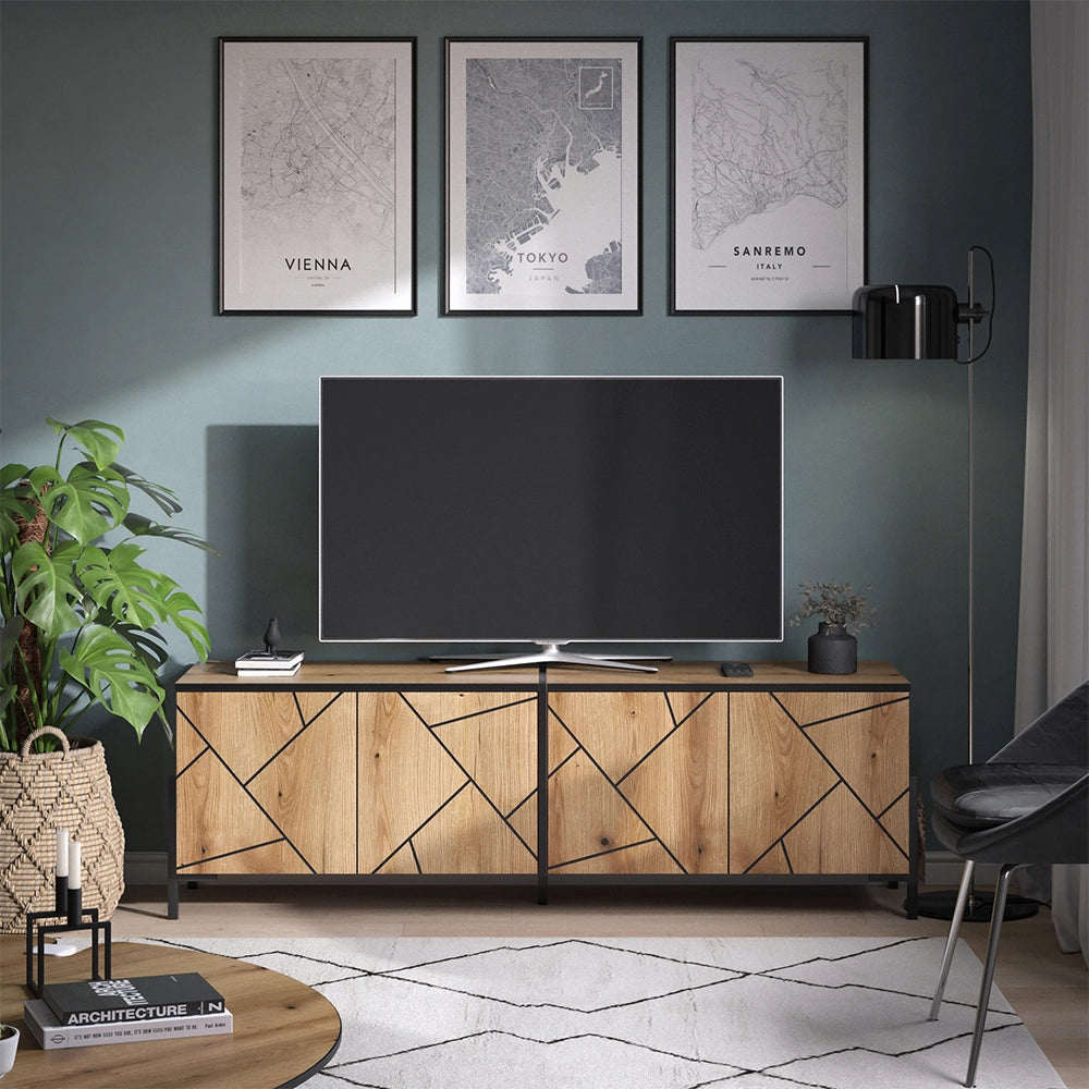 Vicco Mobile tv Rovere 156.8 x 50 cm