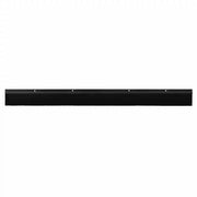Spazzole per porte a vite 6 pz Nero 100 cm Lega di alluminio CFW4509672