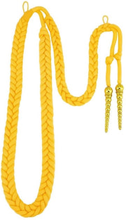 Cinturone a spalla a due punte con aiguillette intrecciata - decorazione per uniforme con design tradizionale - accessorio per cosplay