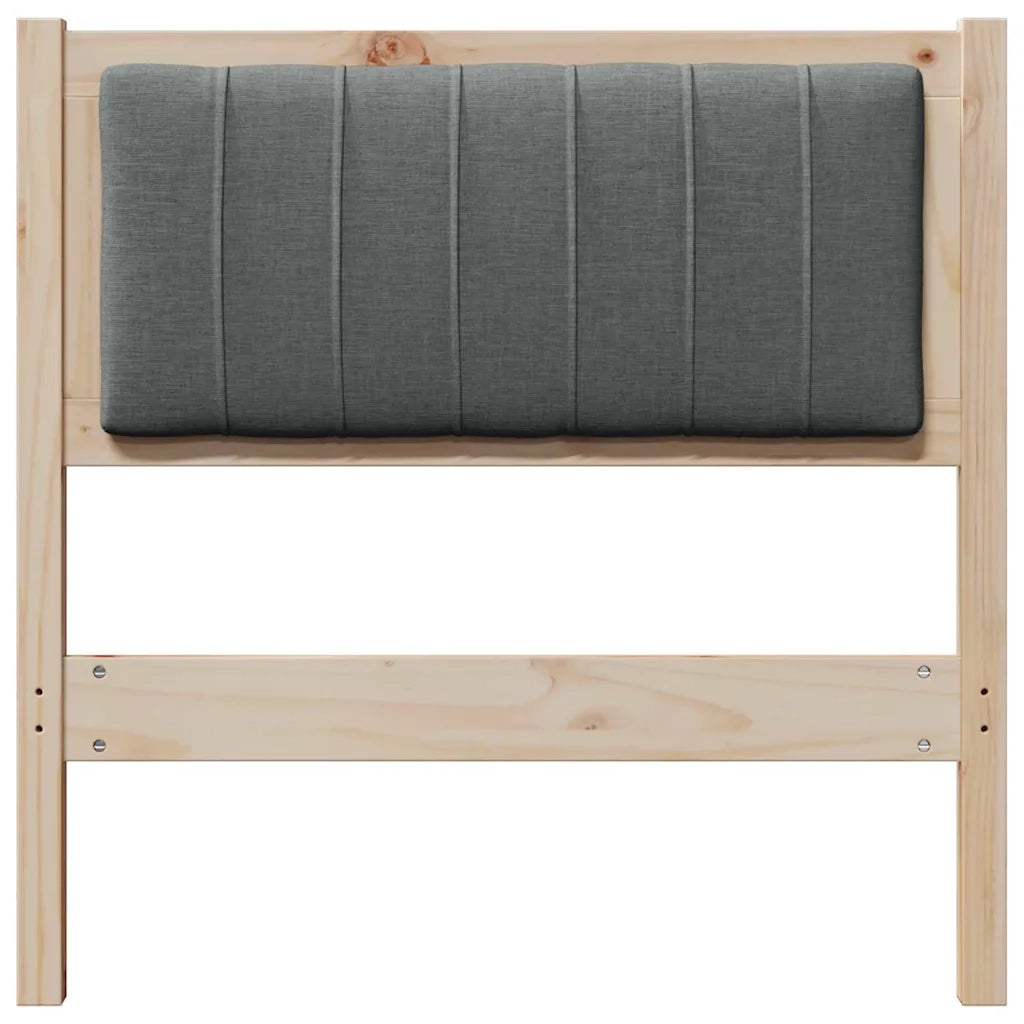 Testiera | Testata imbottita con Testiera | Testata Marrone 75 cm Pino massello