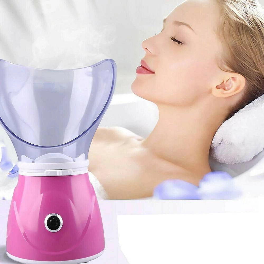 Trade Shop - Sauna Vaporizzatore Facciale Pulizia Del Viso Punti Neri Impurità Pelle 130 Watt -