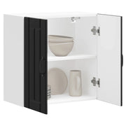Pensile da Cucina Lucca Nero in Legno Multistrato 853818