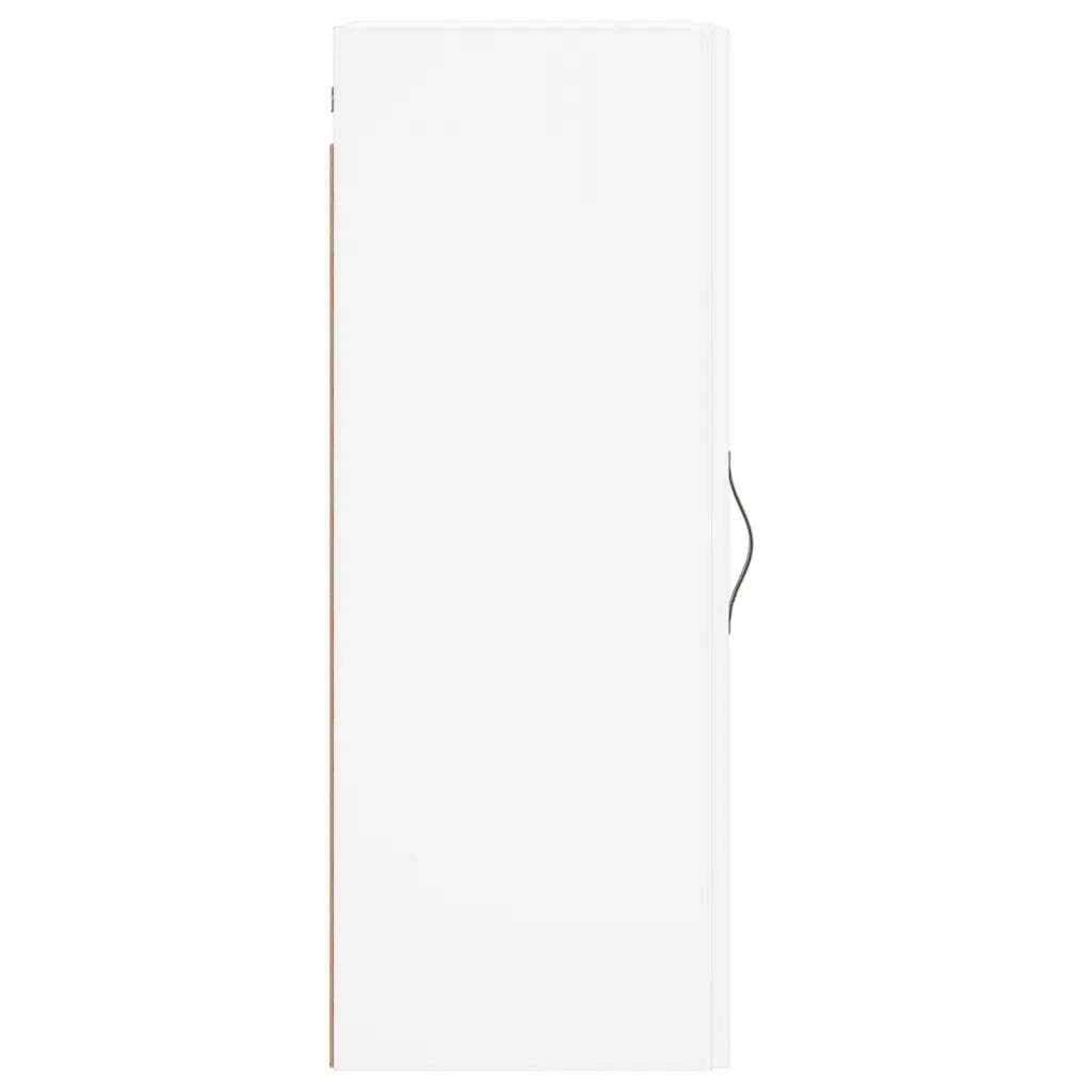 Mobile a Parete Bianco 34,5x34x90 cm in Legno Multistrato 834994