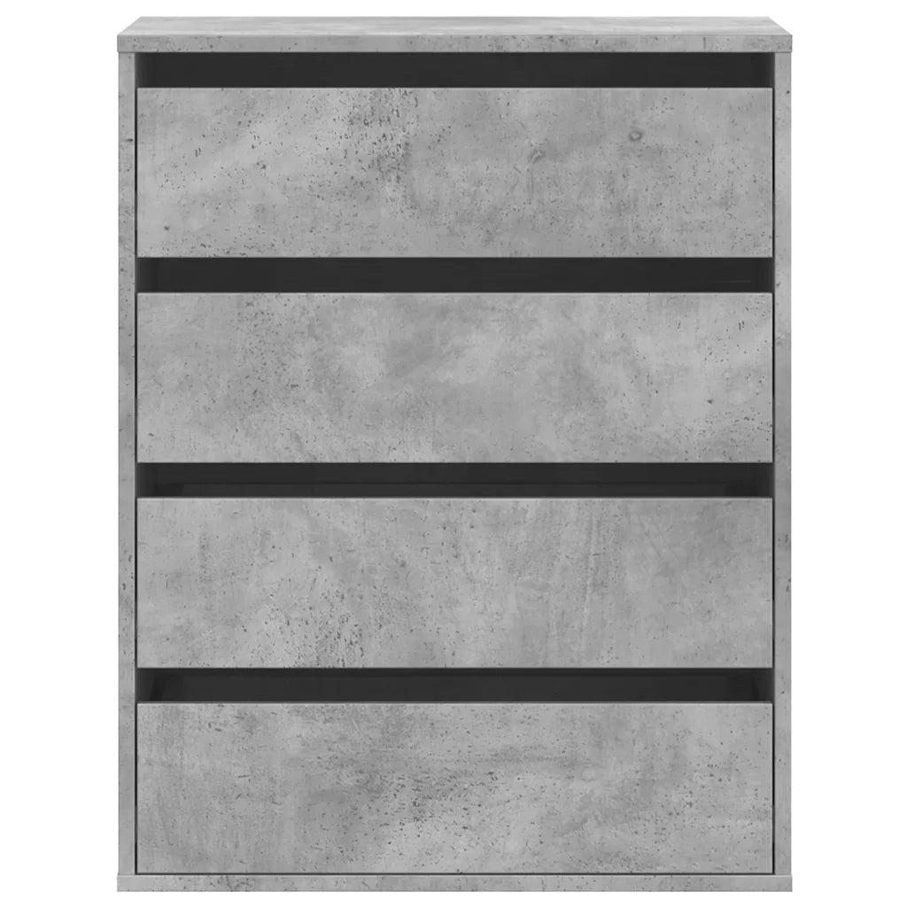 Cassettiera Angolo Grigio Cemento 60x41x76cm Legno Multistrato CFW4804739