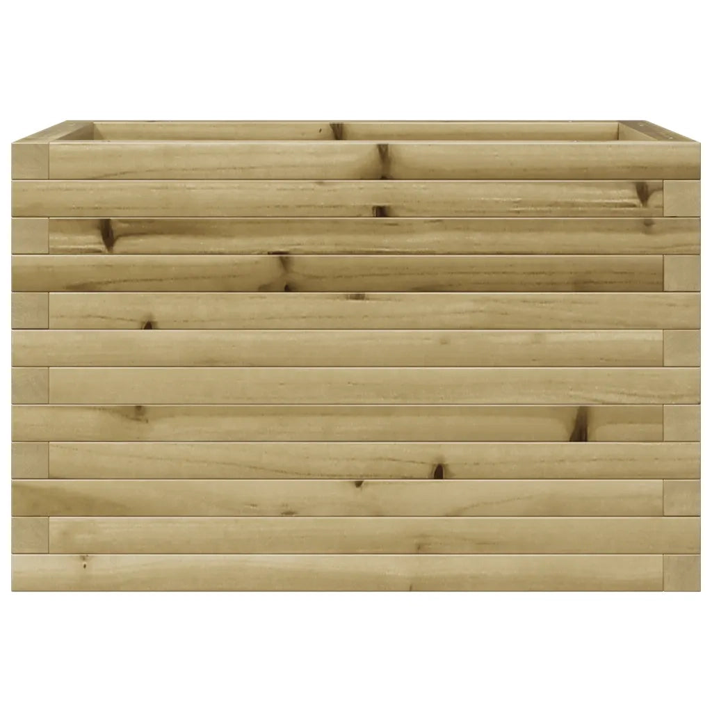 Fioriera da Giardino-Vaso da Esterno 70x40x45,5 cm in Legno di Pino Impregnato