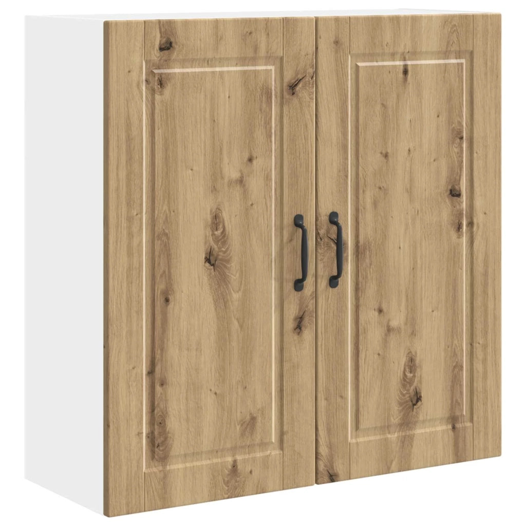 Mobile da cucina con porta-Armadio da cucina Rovere artigianale 80 x 31 x 80 cm 475148