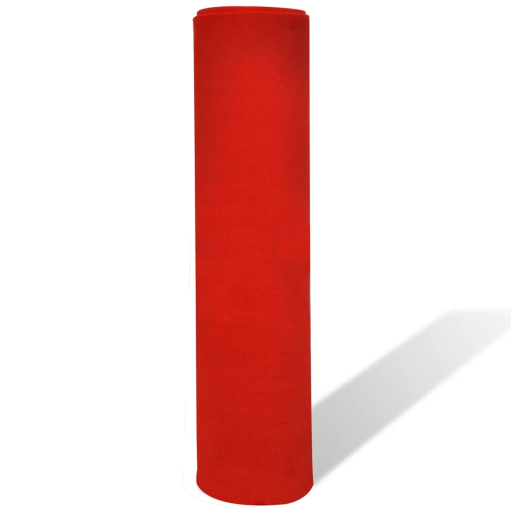 Tappeto Rosso 1 x 10 m Poliestere 42052430