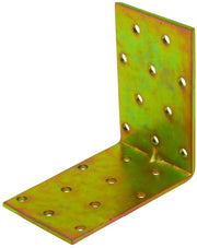 PIASTRINA DI GIUNZIONE  ad angolo mm. 85x85x65 L in acciaio tropicalizzato 25.00 pz