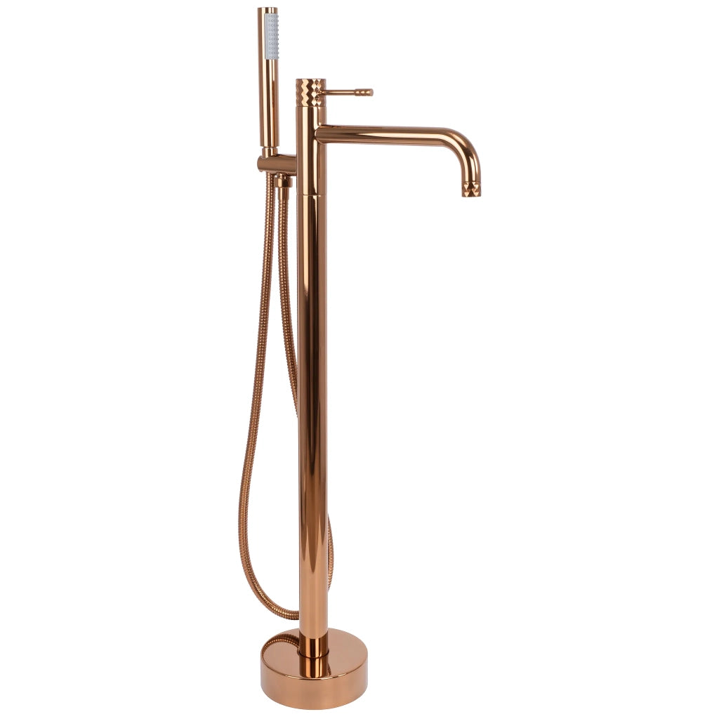 Rubinetto Indipendente Rea Lungo Diamond Copper