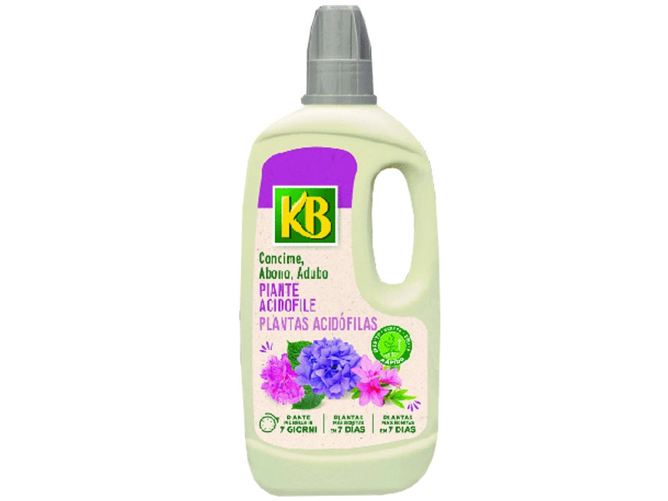 CONCIME LIQUIDO PER AZALEE, ORTENSIE E CAMELIE- - lt.1 - 3 pezzi KB