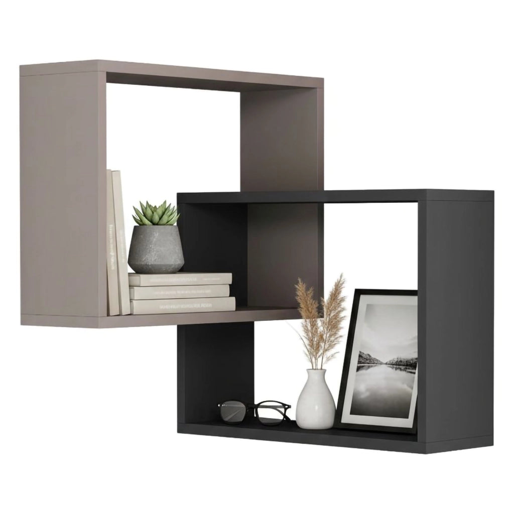 Fiandra, Mensola 3 Ripiani, 68x60x68h cm Beige