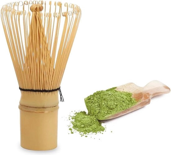 Set per preparazione del matcha in bambù - Strumenti in bambù per cucina e gadget 100 denti