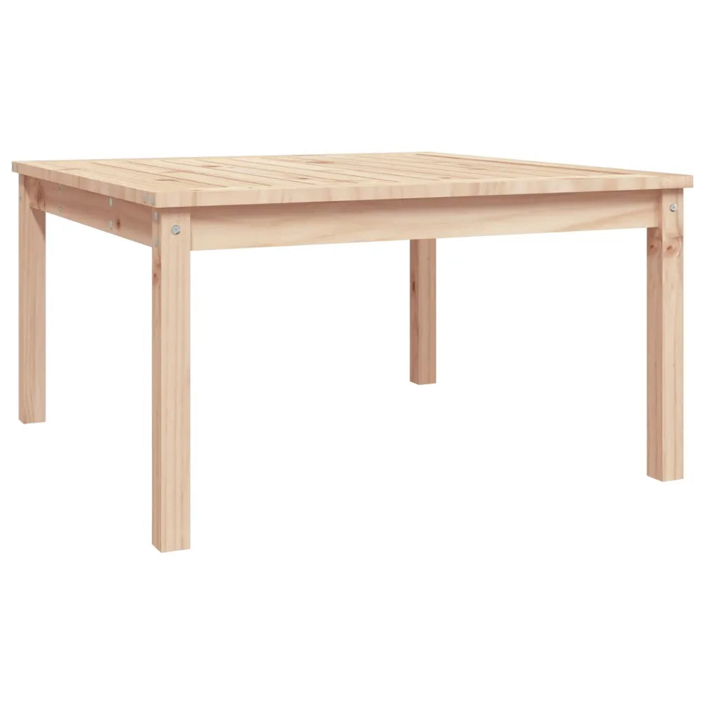 Tavolo da Giardino 82,5x82,5x45 cm in Legno Massello di Pino 824120