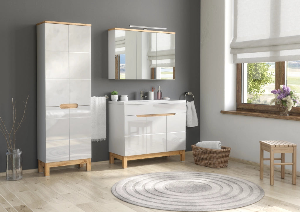 Lavabo per mobile a due vasche 120 cm Lavabi per mobile 121 x 14 x 46 cm