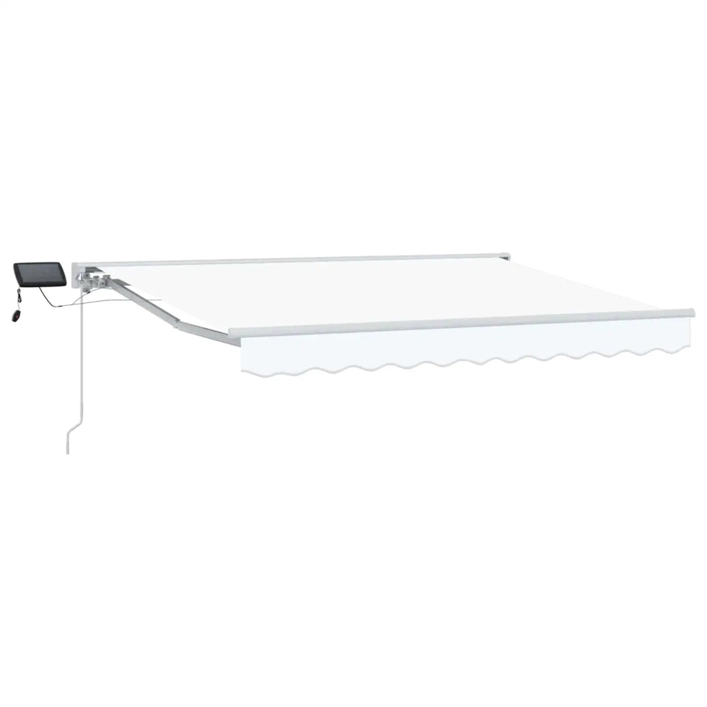Cornice per Tenda Manuale con LED Bianco 3 x 2,5 m 3420586