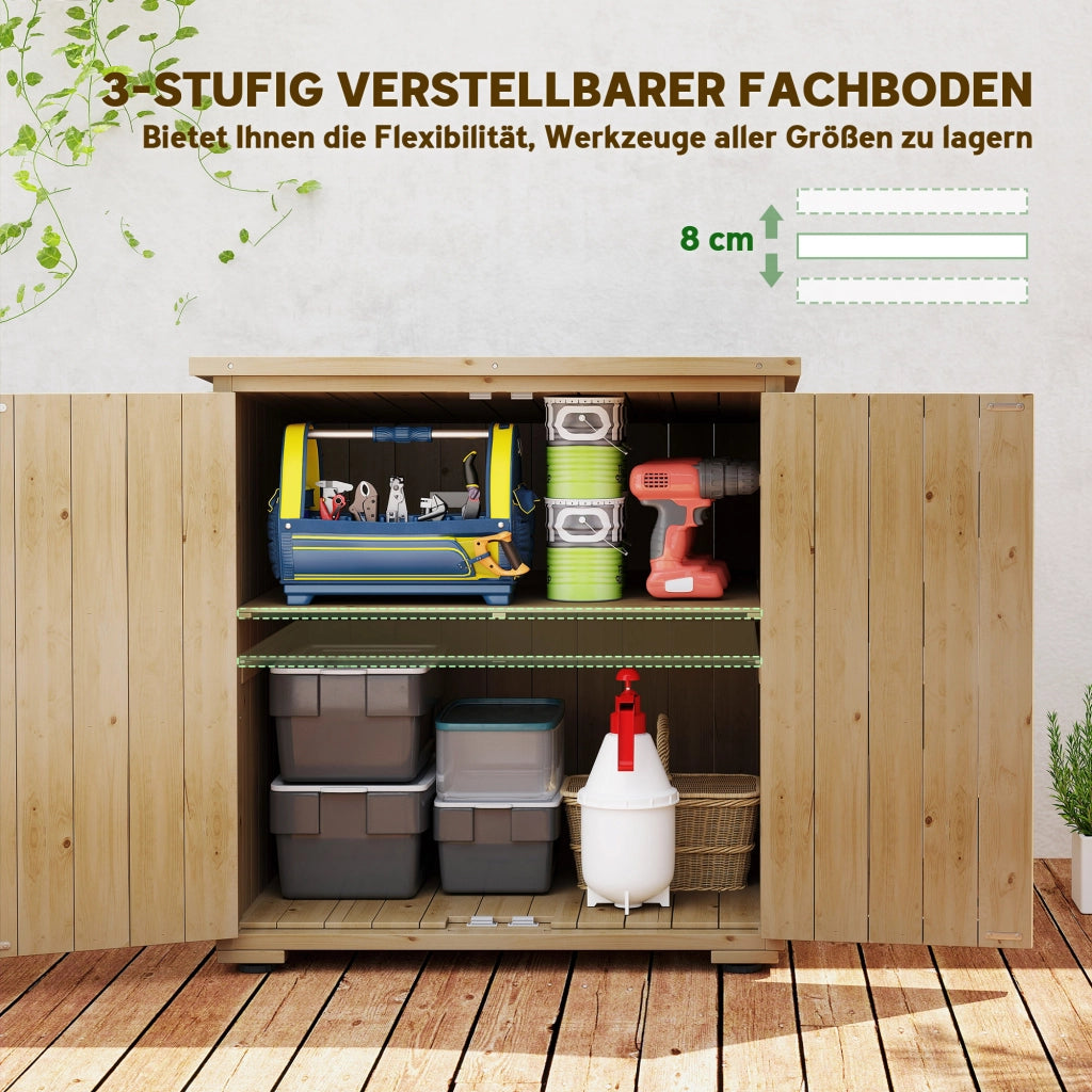 Box Contenitore da Giardino ¨C Xylo ¨C 77,5x88x90 cm Grigio Antracite Impermeabile