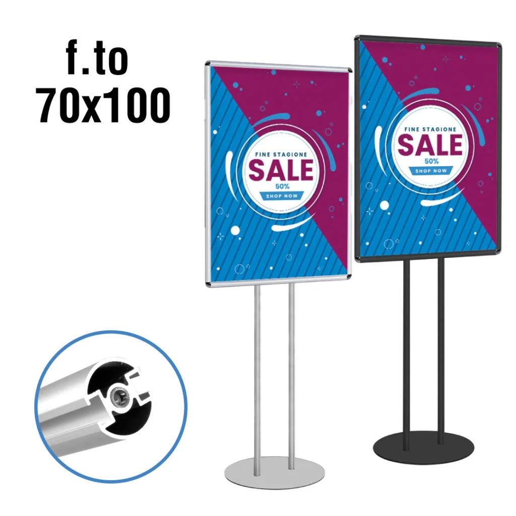 Porta Comunicazioni con cornice 70 x 100 - Bifacciale