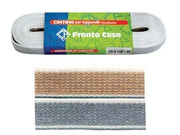 CINTINO COTONE AVANA E GRIGIO PER AVVOLGIBILI IN MATASSINE- - mt.7,5x mm.22h. in matassina gr.30 per metro - 12 matassa
