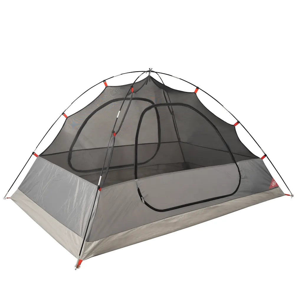 Tenda da Campeggio a Cupola 2 Persone Arancione Impermeabile 94325