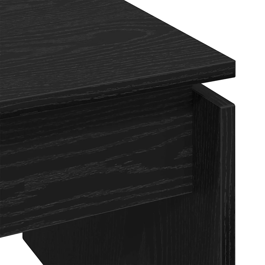 Tavolino da salotto Rovere Nero 68 x 50 x 38 cm 862663