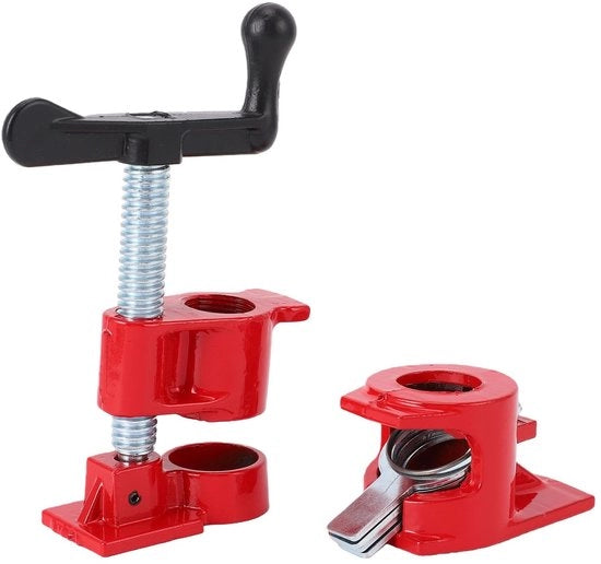 Set di Viti a Molla 3/4 pollici - 4 Set - Viti a Molla in Acciaio Fuso - Maniglia Ergonomica - Viti a Molla con Molla