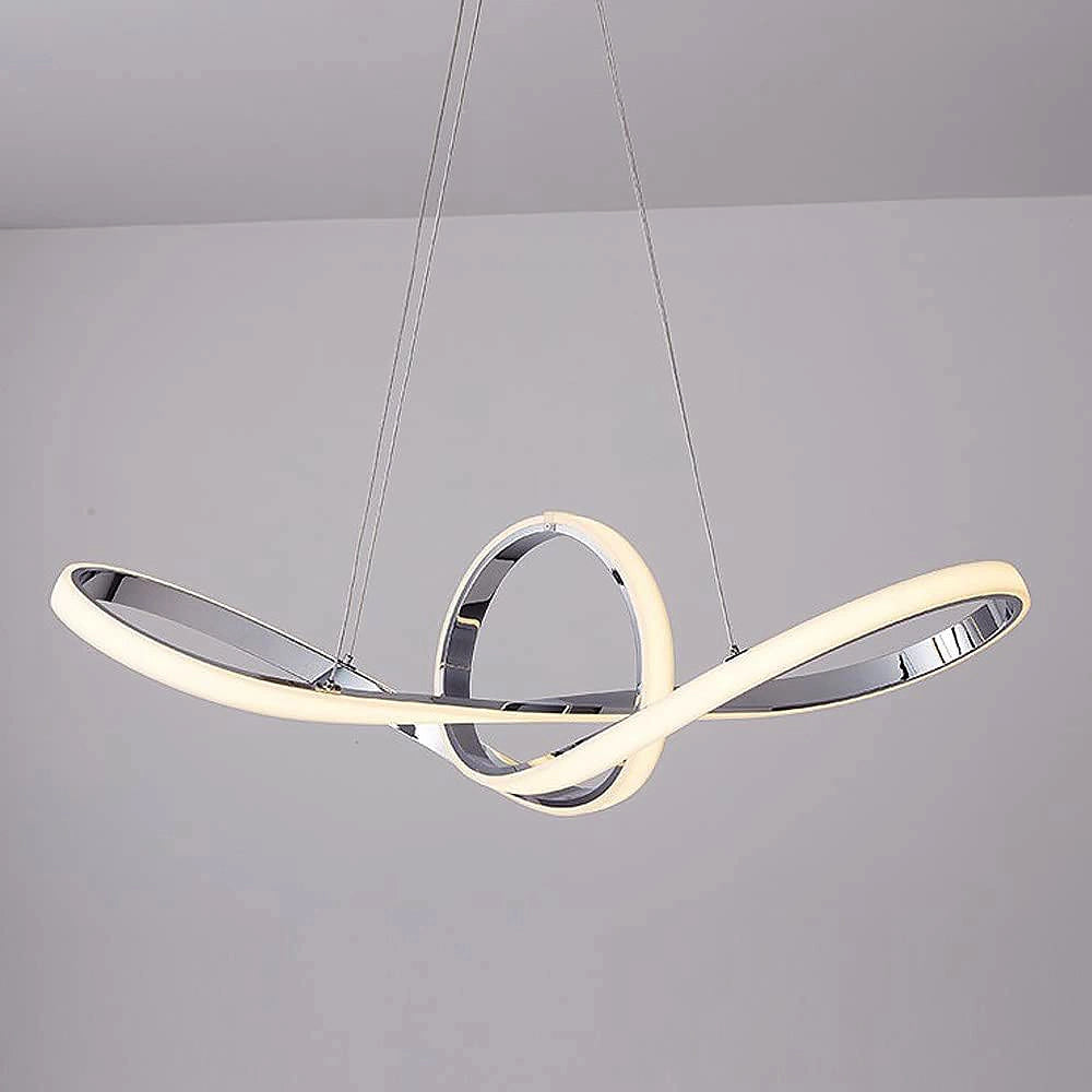 Lampadario Plafoniera a Sospensione illuminazione a Led Design Moderno ambienti Domestici e commerciali luce bianca naturale 4000K