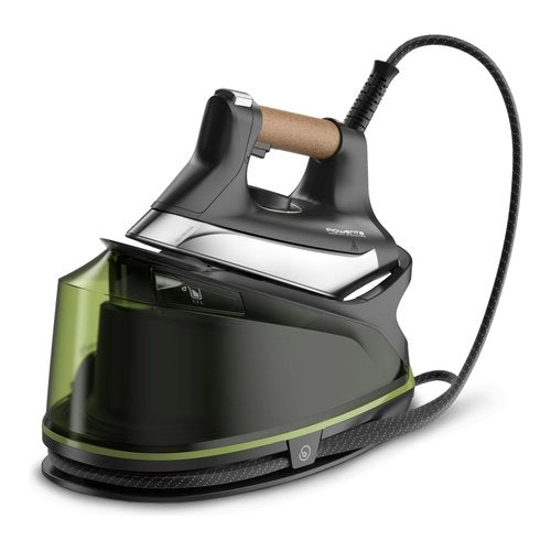 Sistema stirante rowenta dg7664f0 compact steam pro green e black