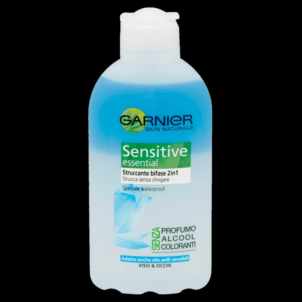 GARNIER SENSITIVE STRUCCANTE BIFASE 2 IN 1 WATERFPROOF DA 200 ML