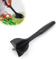 Distributore di carne macinata - Spatola termoresistente - 25 cm - Nero - Nylon