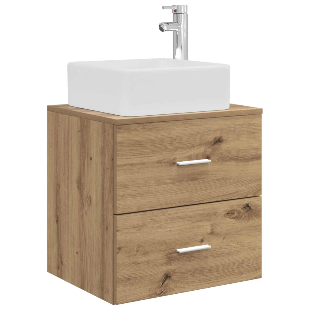 Mobile Lavabo da Parete Rovere Artigianale 49,5 x 41 x 63 cm 890277