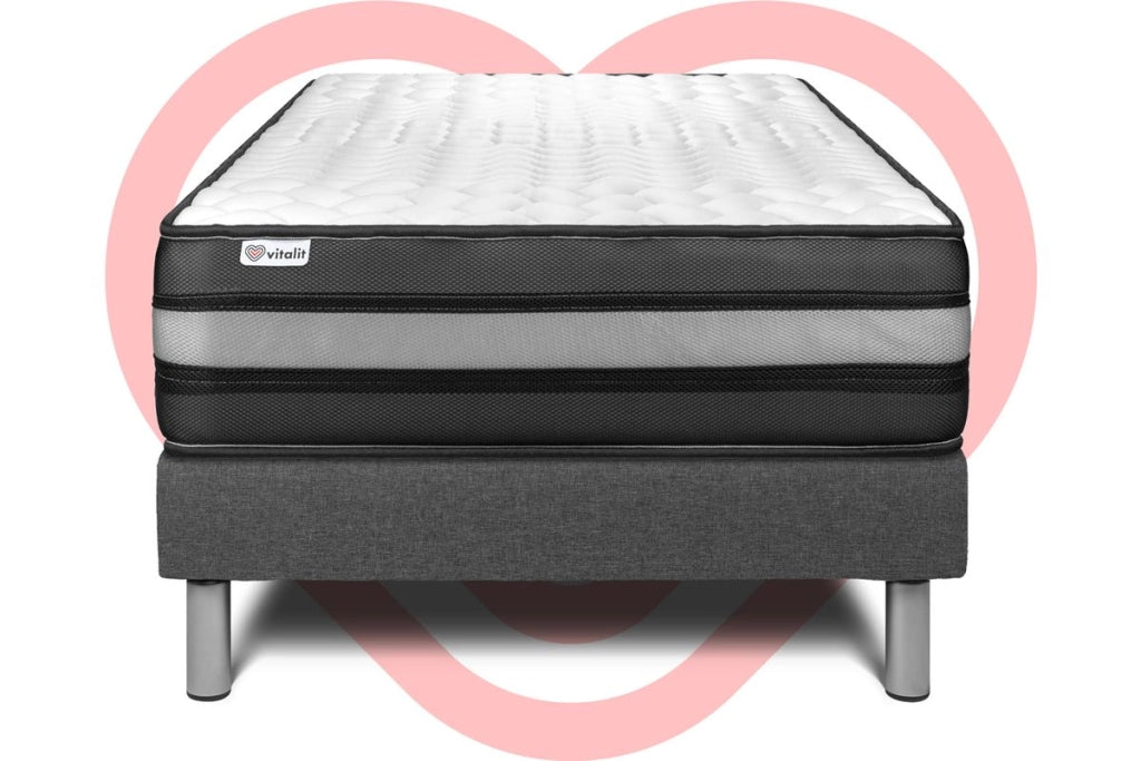Set materasso e base 90x190 cm - Vital Power Zen