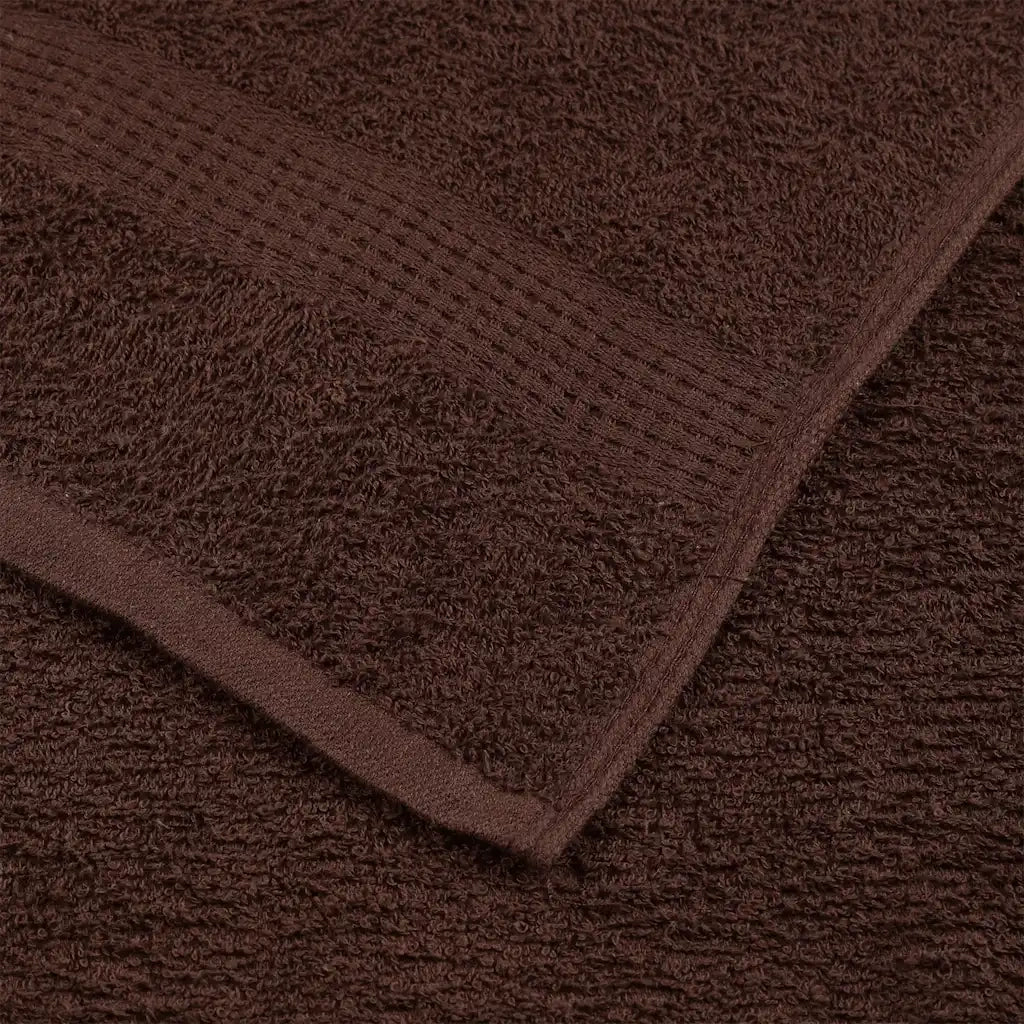Asciugamani per ospiti FROGN 2 pz | Teli per bagno Marrone 30x50 cm 360 g/m2