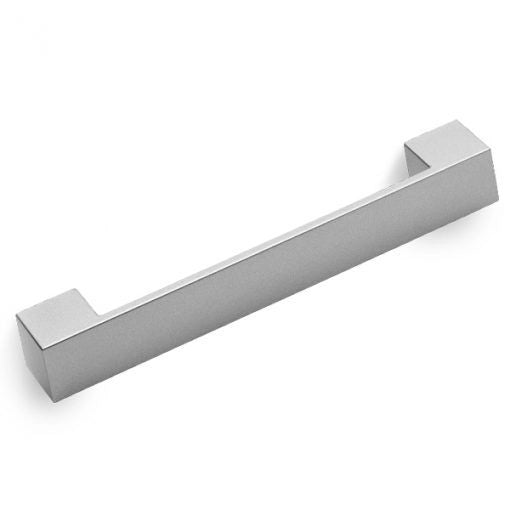 Maniglia cook lunga plastica effetto alluminio fori 165