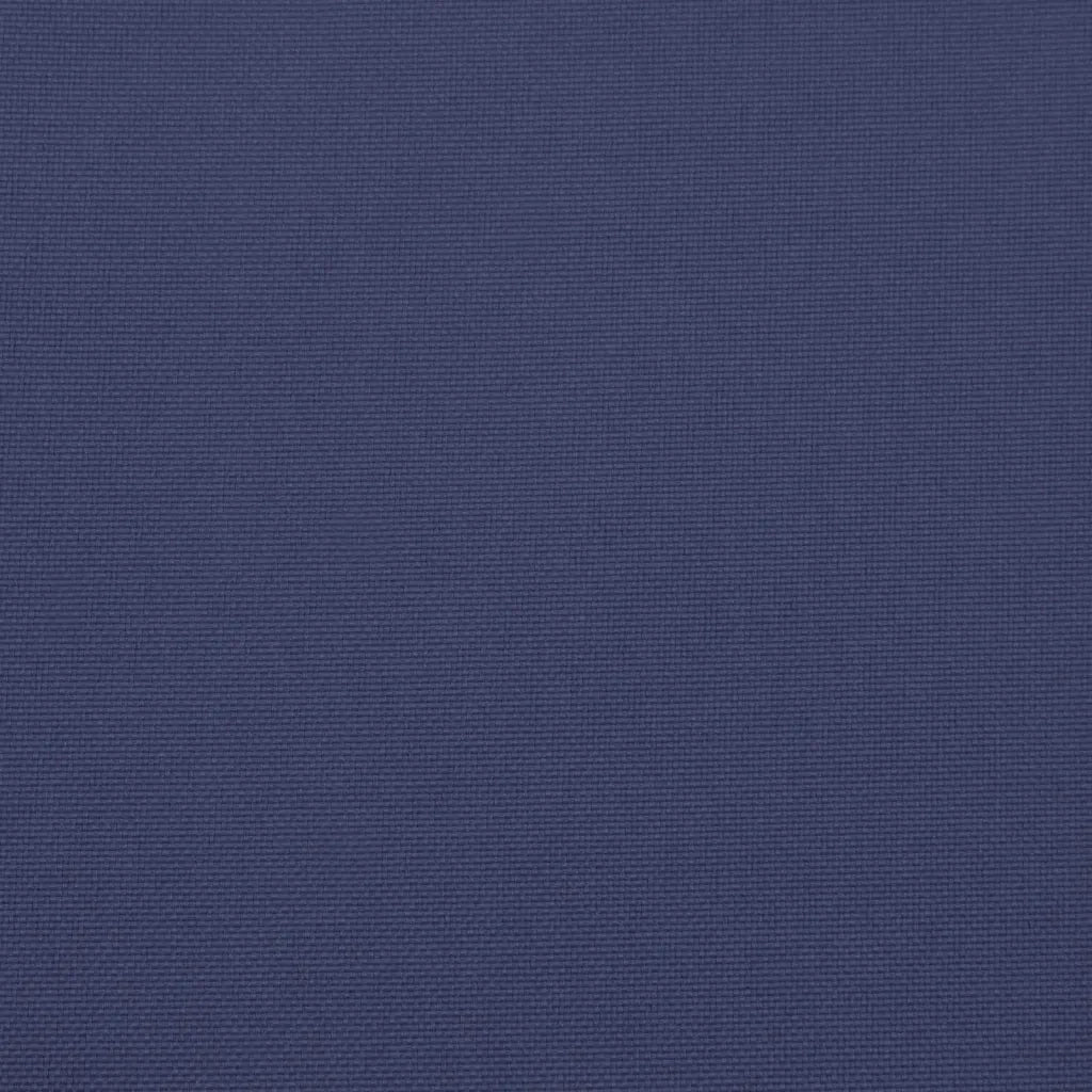 Cuscini per Panca 2 pz-Set di 2 Cuscini per panchina Blu Marino 120x50x7cm in Tessuto Oxford