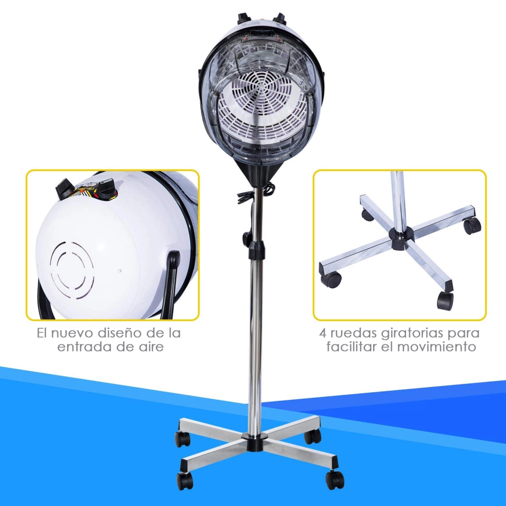 Asciugacapelli Professionale 1180W ¨C zephmum ¨C Bianco