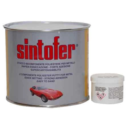 STUCCO PER METALLO 'SINTOFER' 750 ml - Bianco - SINTOLIT
