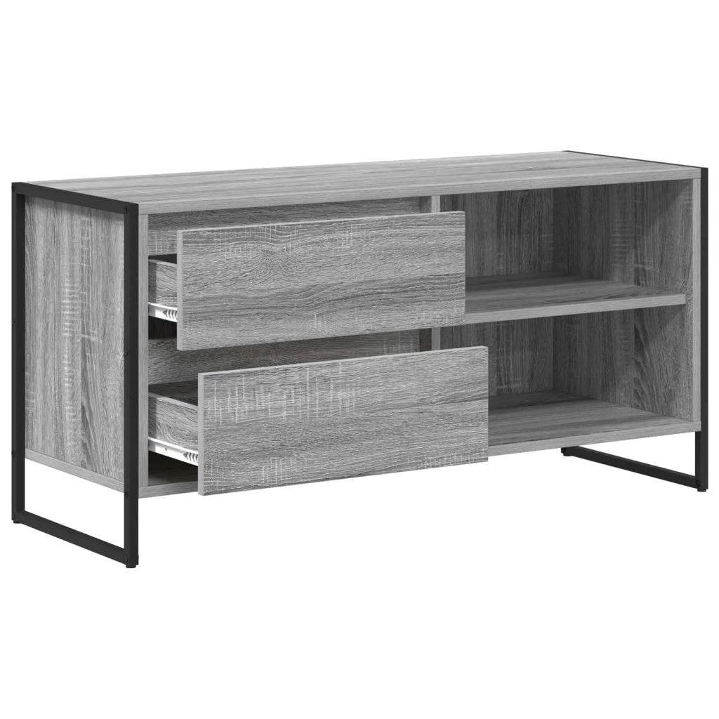 Mobile TV-Credenza TV-Console TV Grigio Sonoma 100 x 36 x 49,5 cm Legno multistrato 811210