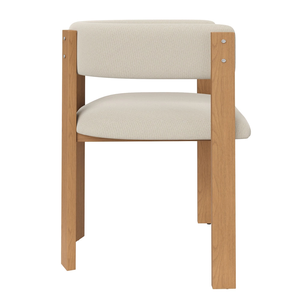 Sedia da pranzo ergonomica - Zephmum- 4 pezzi, imbottitura spessa, gambe in ferro