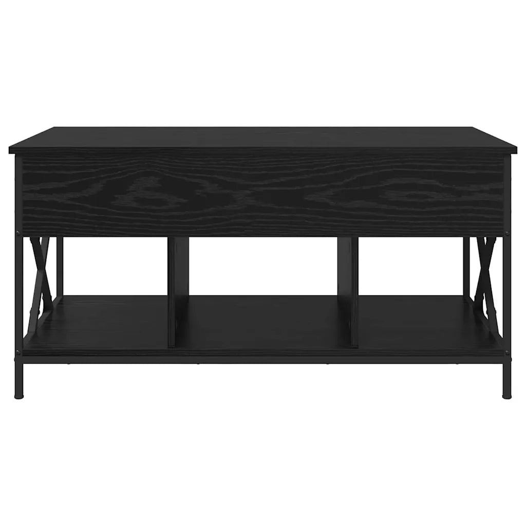 Tavolino da salotto | Tavolino da caff¨¨ | Tavolino da Soggiorno Rovere Nero 100 x 55 x 48.5 cm