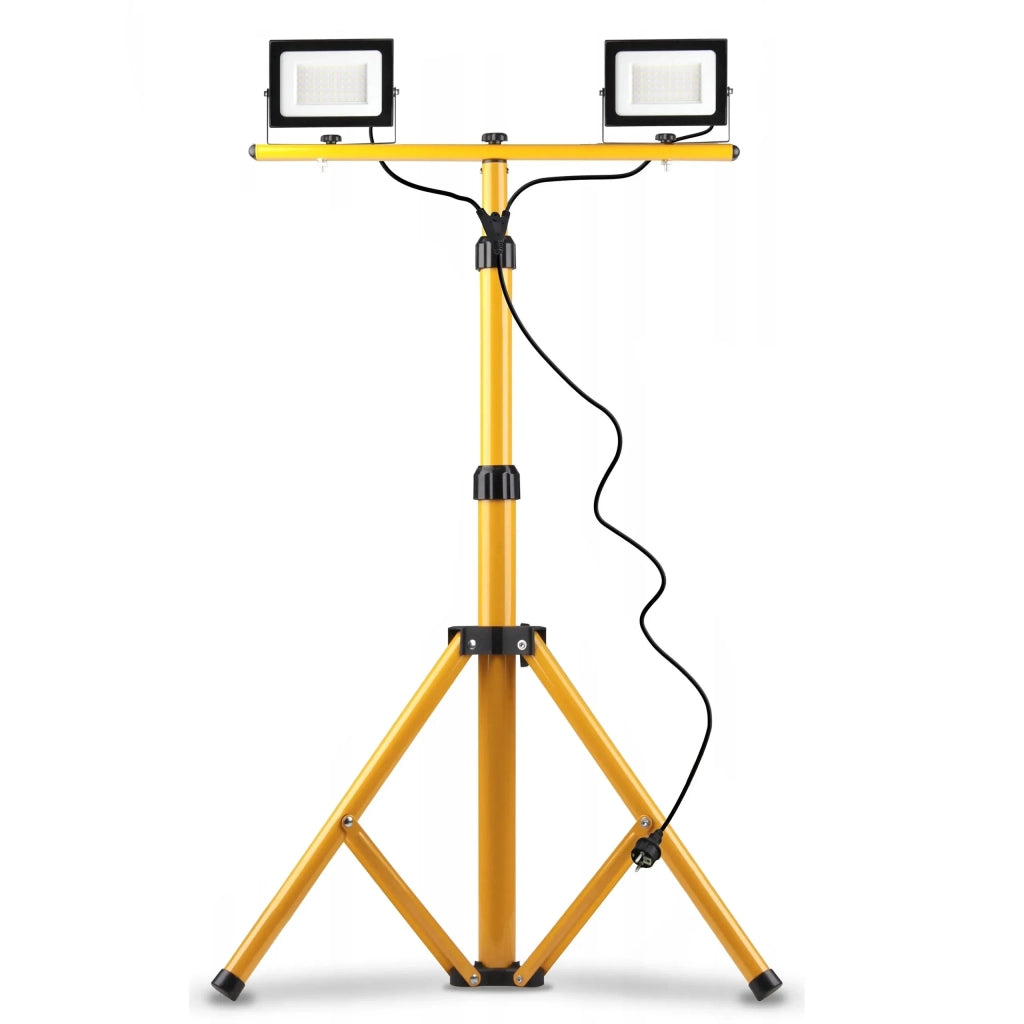 Alogeno Led Su Treppiede 2x20w Rsl001-20n