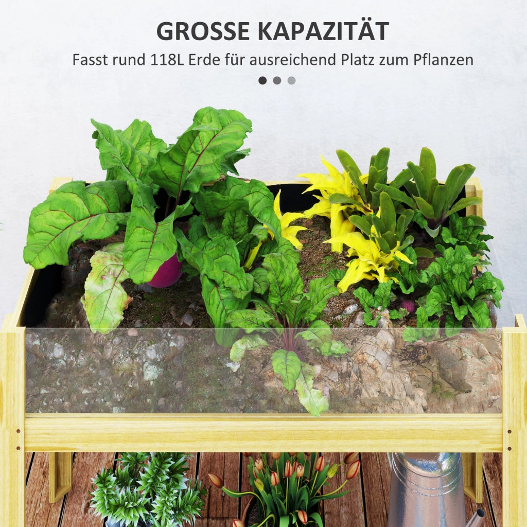 Hochbeet in Legno ¨C Minimal ¨C 110x50x80 cm