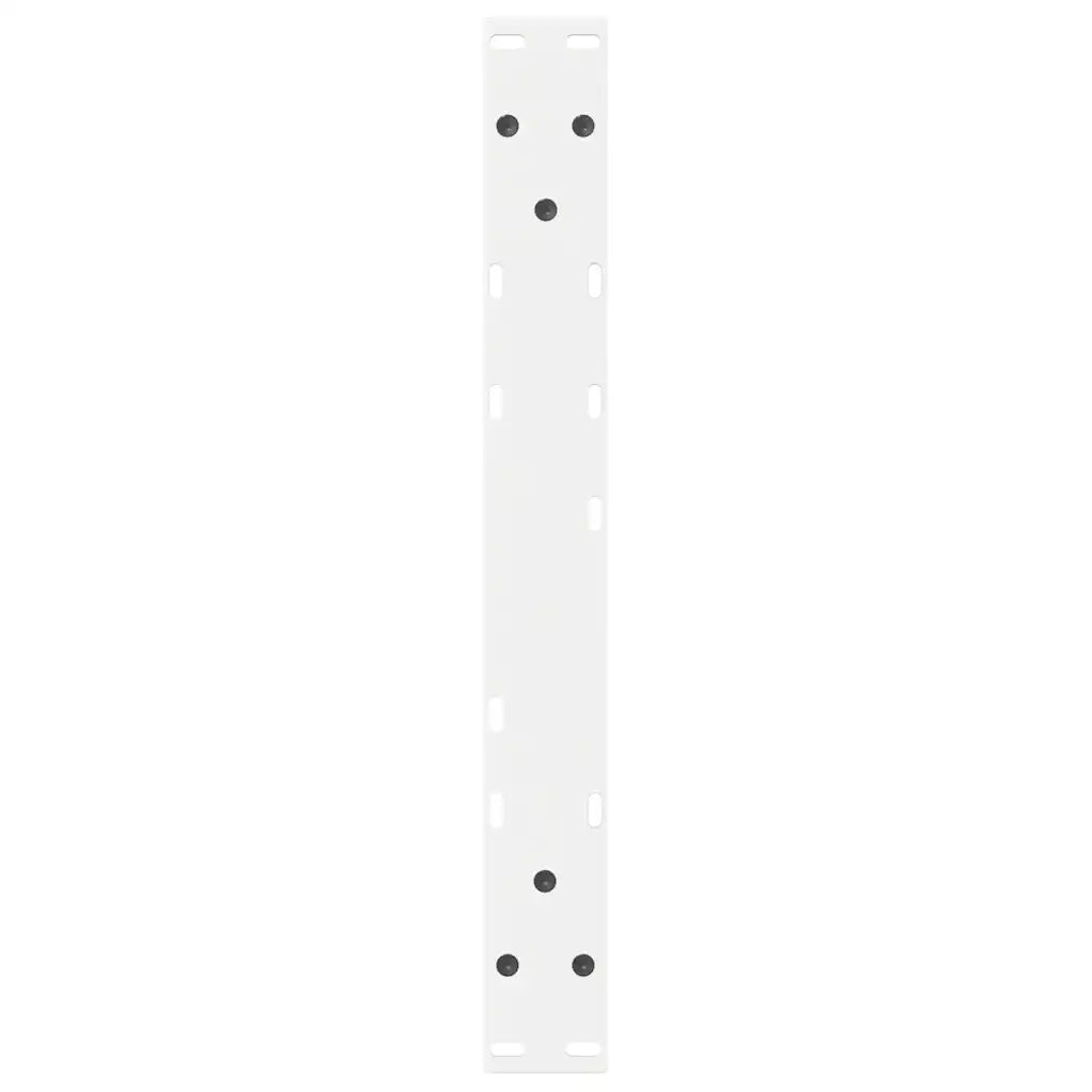 Gambe per tavolino da caffè 2 pz Bianche 60x(42-43,3) cm Acciaio 4012709