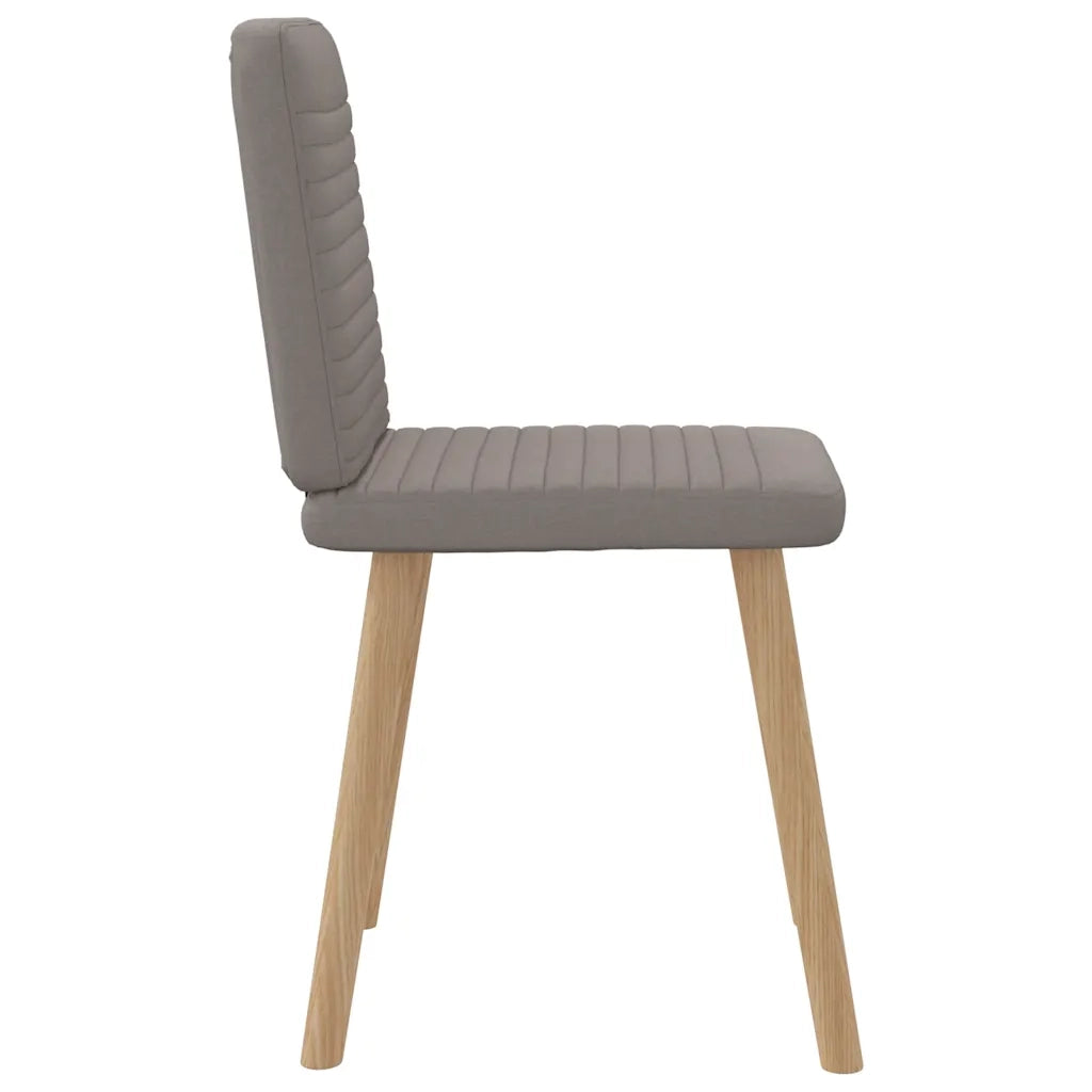 Sedie da Pranzo 6 pz Grigio Talpa in Tessuto 3315520