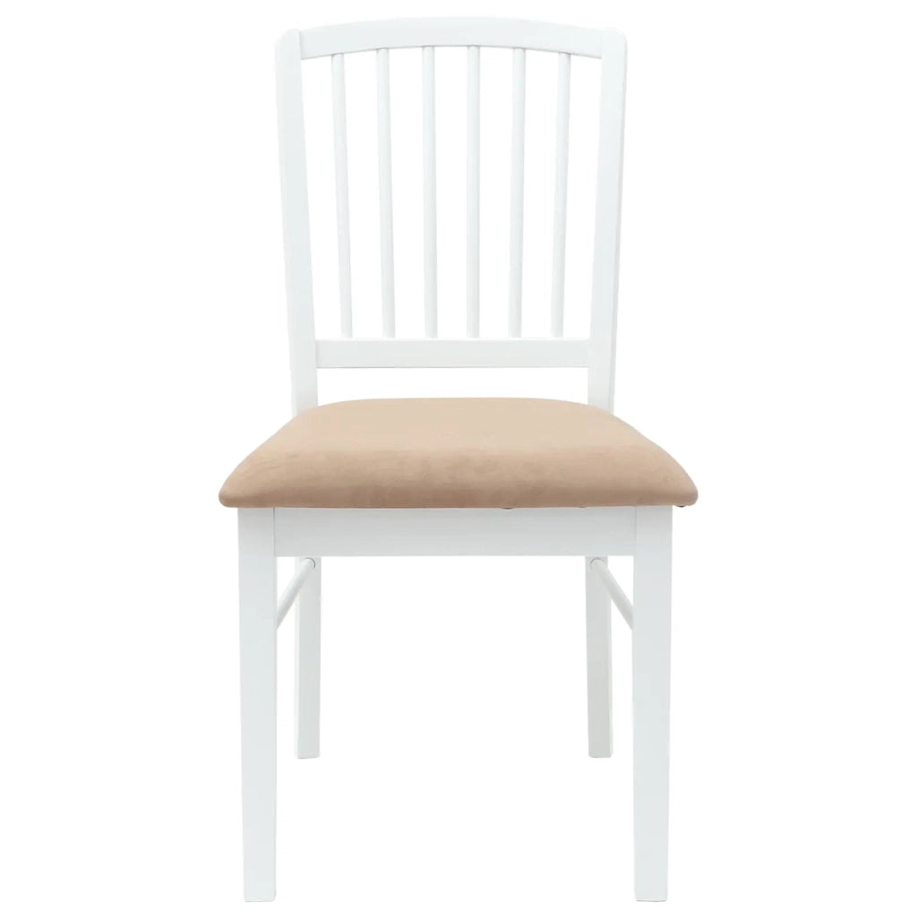 Sedie da pranzo 2 pz | Sedie da cucina Bianco 50 x 52,5 x 91 cm