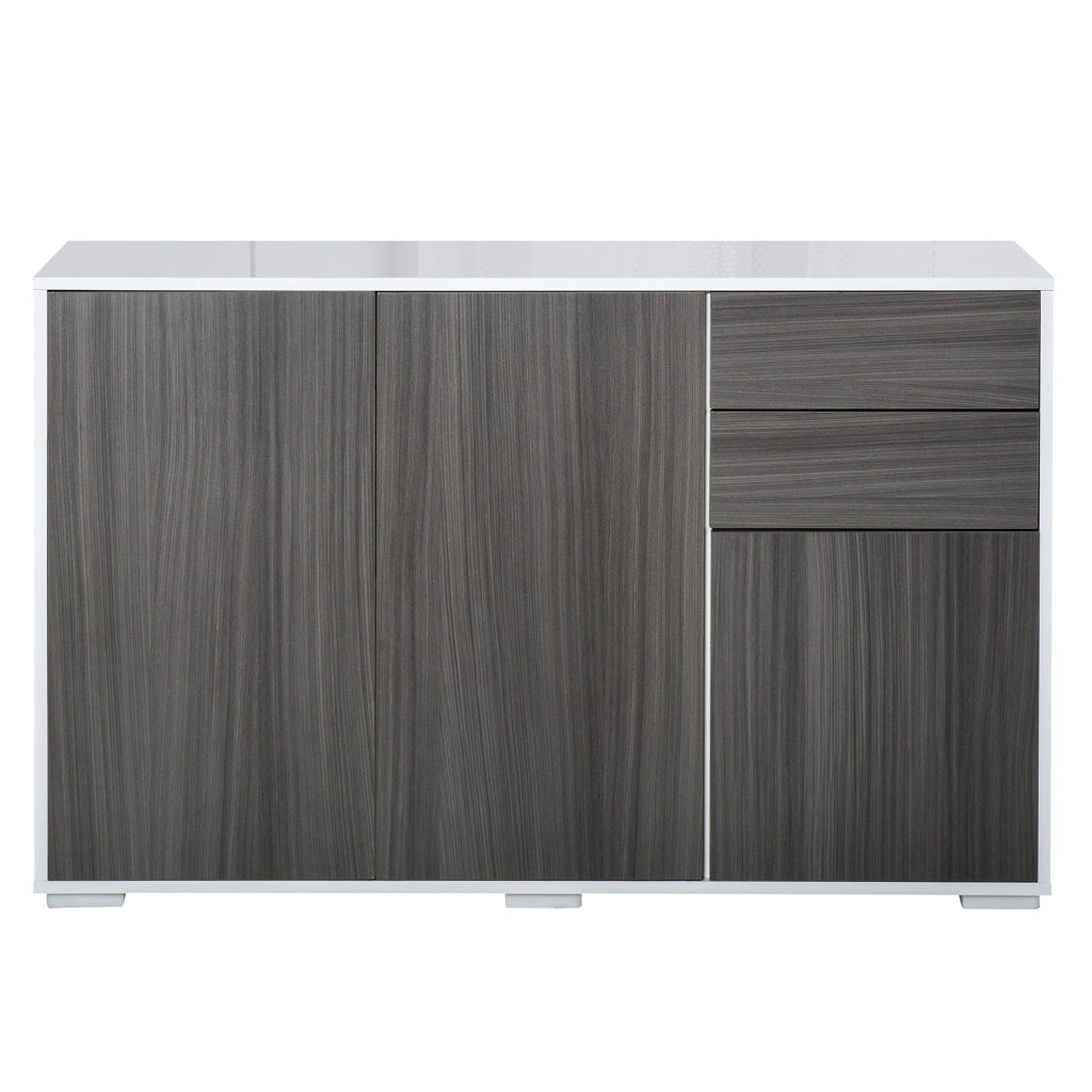 Mobiletto con Cassetti e Ante ¨C zephmum ¨C Grigio 60x30x72